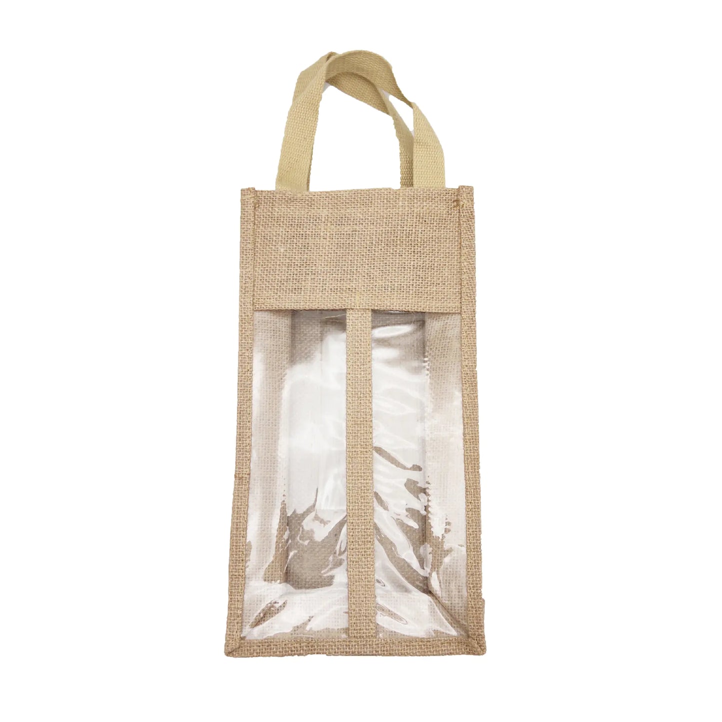 European Style Jute Wine Tote Gift Bag