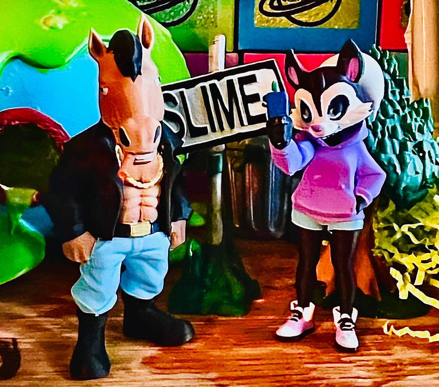 Beastworld SLIMETOWN Mystery Box Keychain