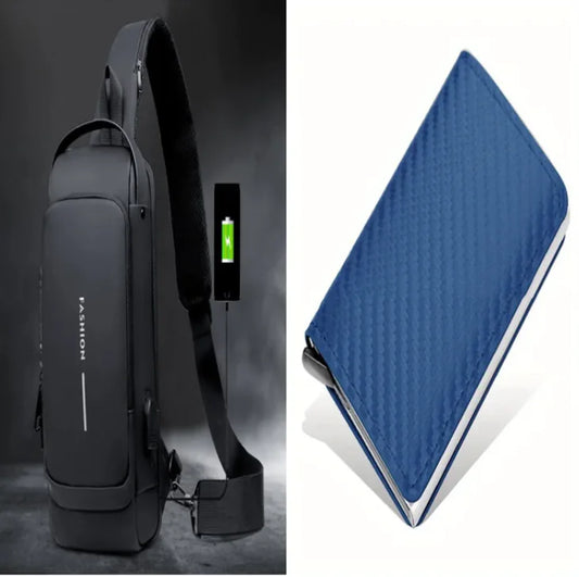 Anti-Theft  Crossbody Bag Backpack