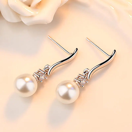 Luxury Gift Box: Pearl Tassel Earrings