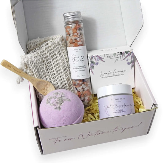 Spa Gift Box: Lavender Thank You