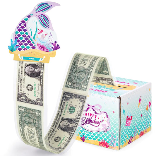 Money Pull Gift Box: Mermaid