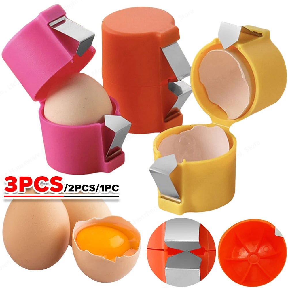 Portable Egg Shell Crusher & Separator - Handheld Kitchen Gadget