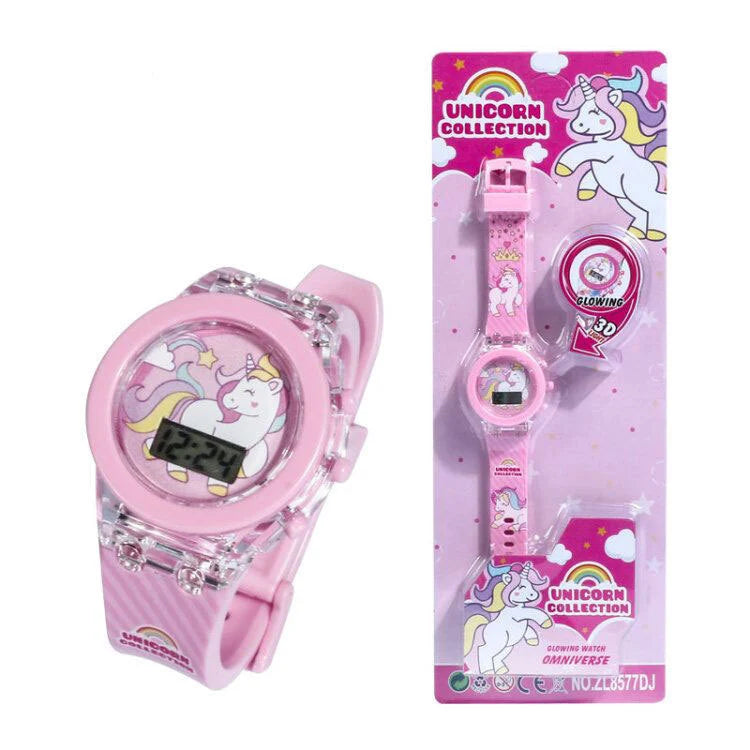 Spiderman Flashlight Kids Watch for Boys