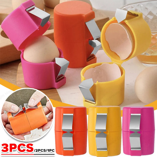Portable Egg Shell Crusher & Separator - Handheld Kitchen Gadget
