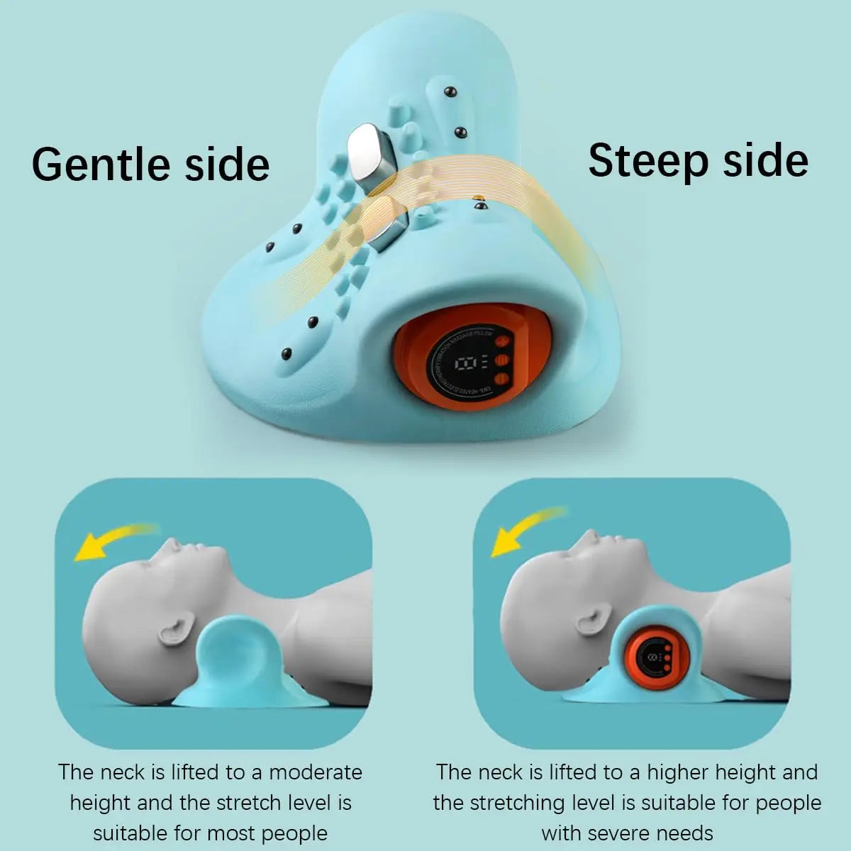 Electric Neck Massager Pillow: Instant Relief for Neck & Shoulder Tension