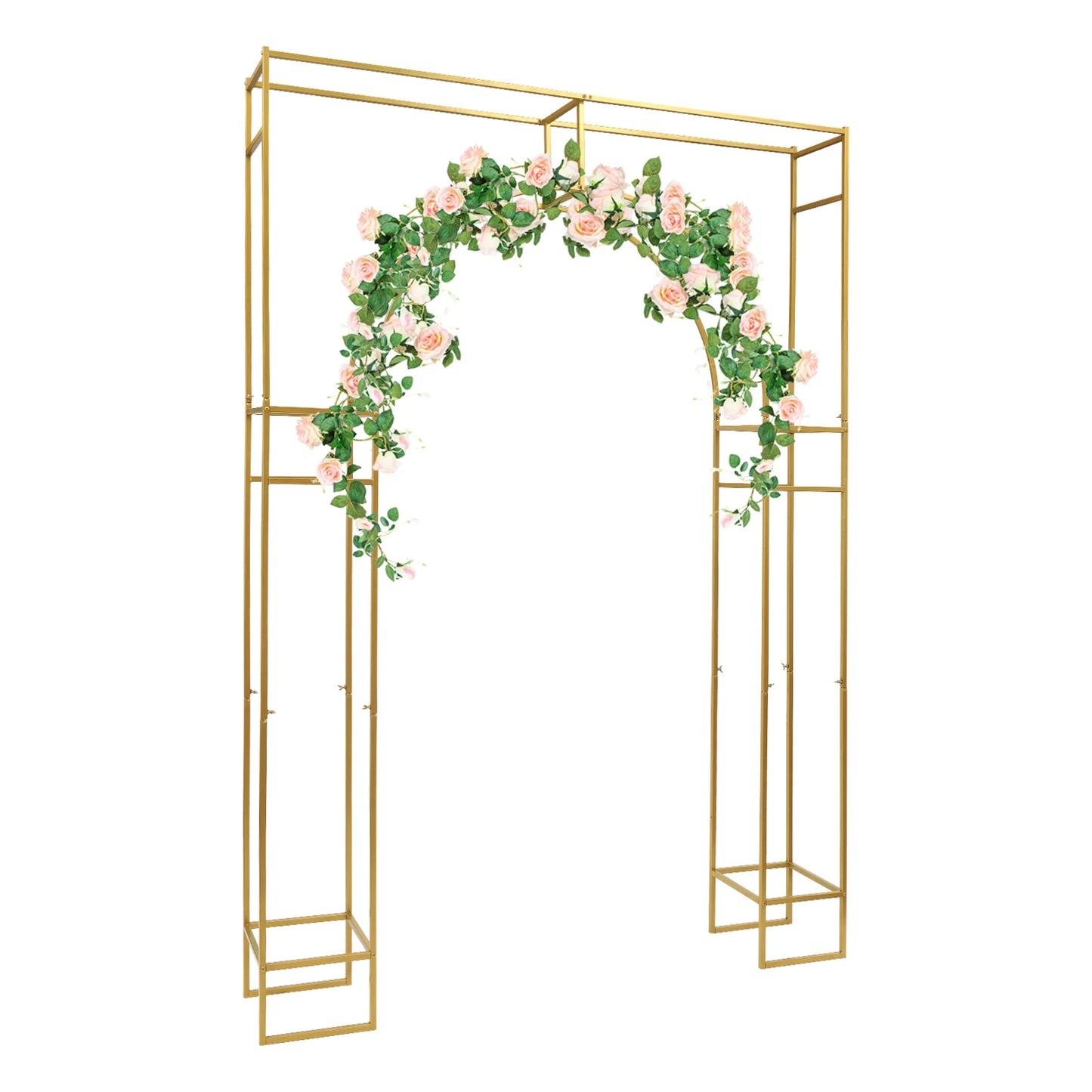 Wedding Arch Stand with Square Base Perfect for Weddings