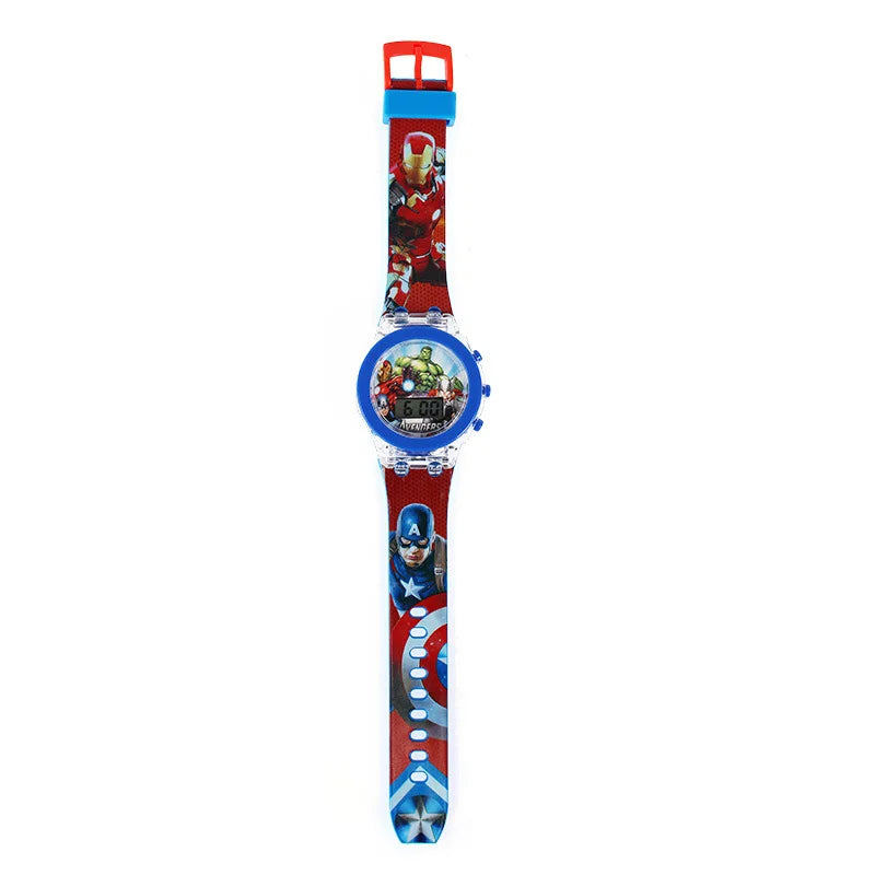 Spiderman Flashlight Kids Watch for Boys