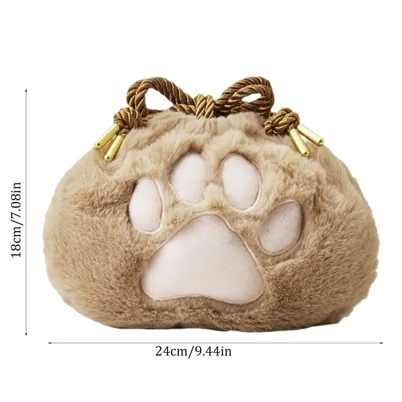 Cute Cat Paw Makeup Bag – Purrfect Portable Organizer!