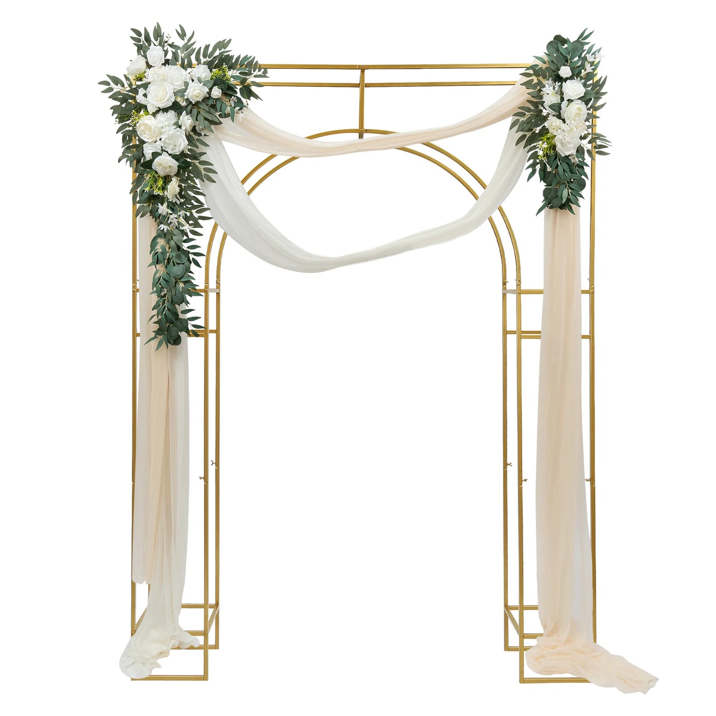 Wedding Arch Stand with Square Base Perfect for Weddings