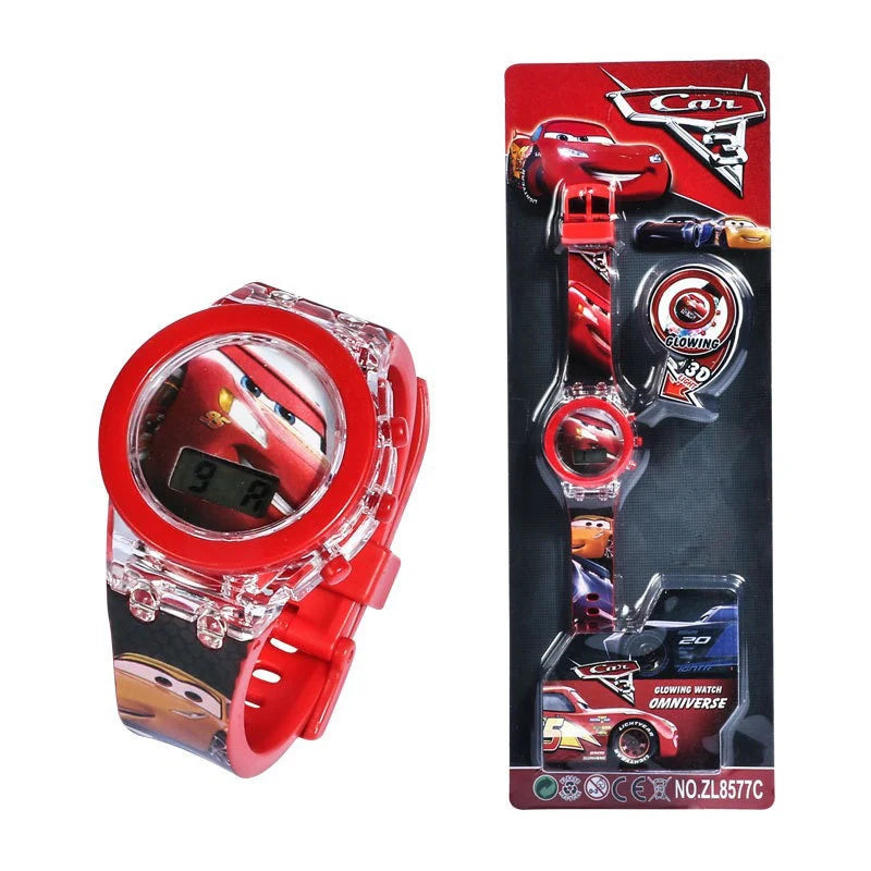Spiderman Flashlight Kids Watch for Boys