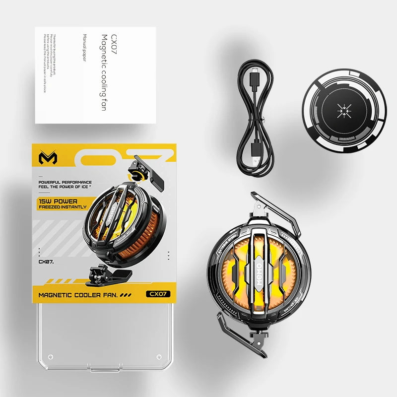 Universal Phone Supercooling Magnetic Fan Memo CX08 Pro