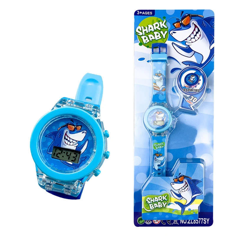 Spiderman Flashlight Kids Watch for Boys