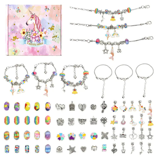 Crystal Bracelet & Bead Gift Set