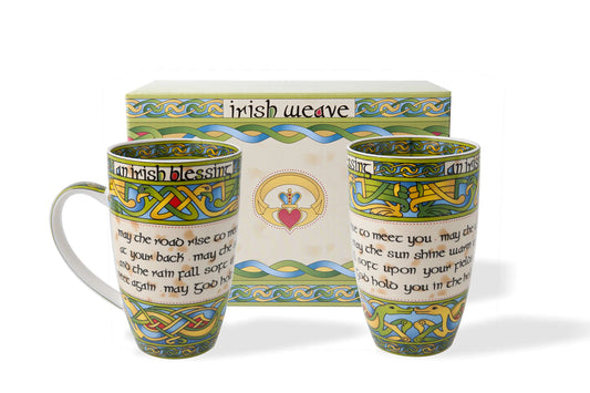 Royal Irish Blessing Mug Set
