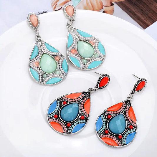 Luxury Gift Box: Water Drop Earrings