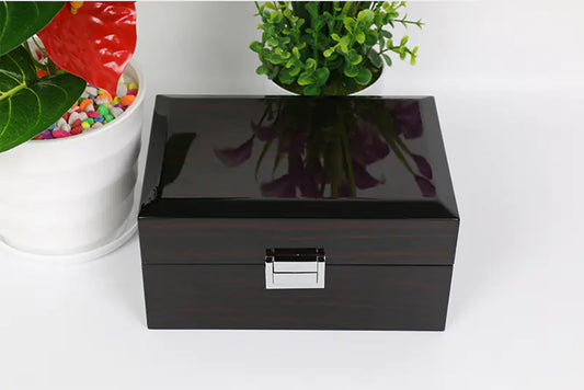 High-End Wooden Watch Box with Custom Gift Packaging