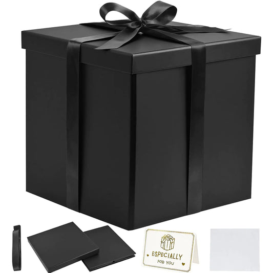 Gift Box: Black 9×9×9inches